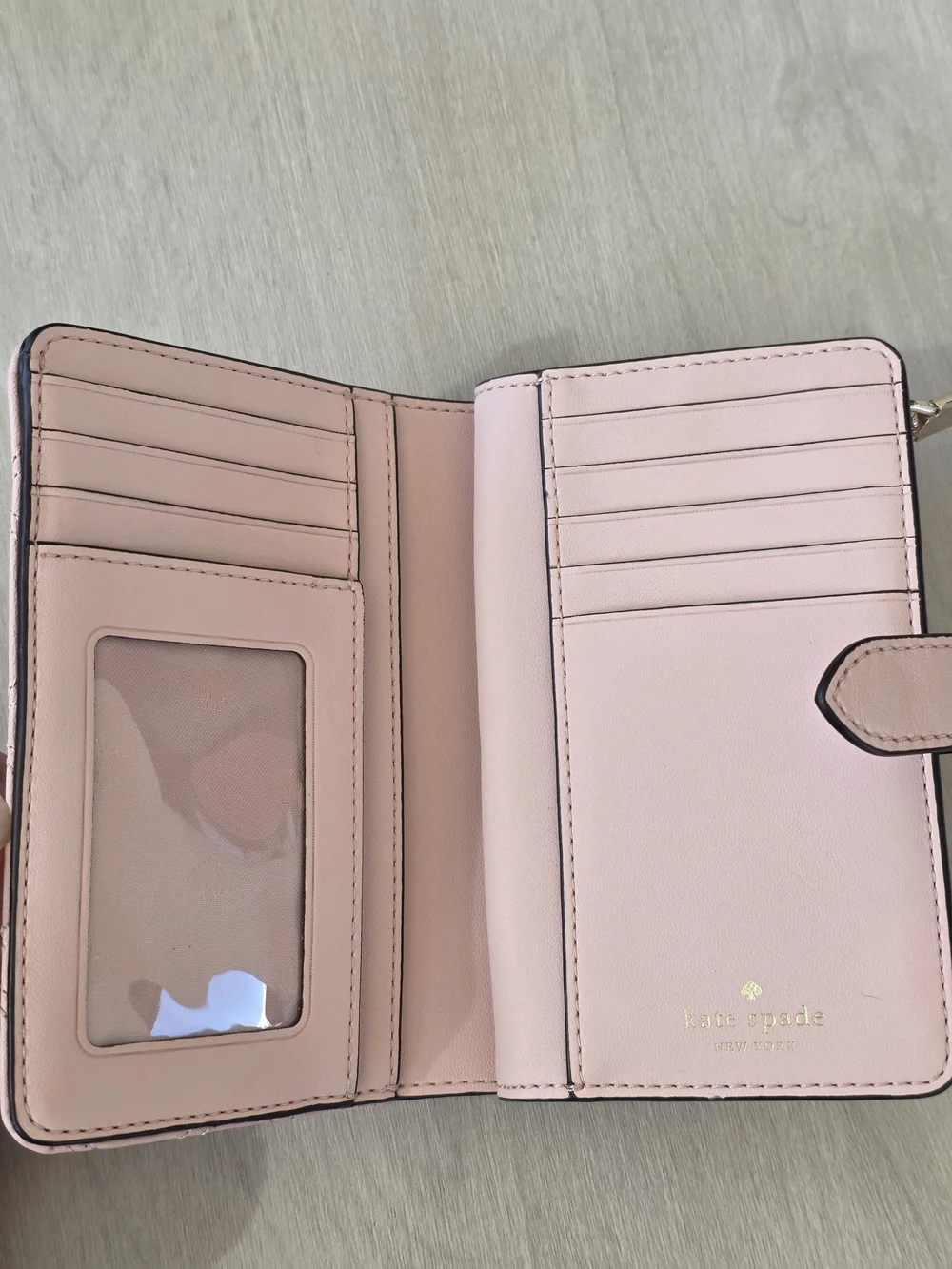 kate spade Quilted Pink Wallet